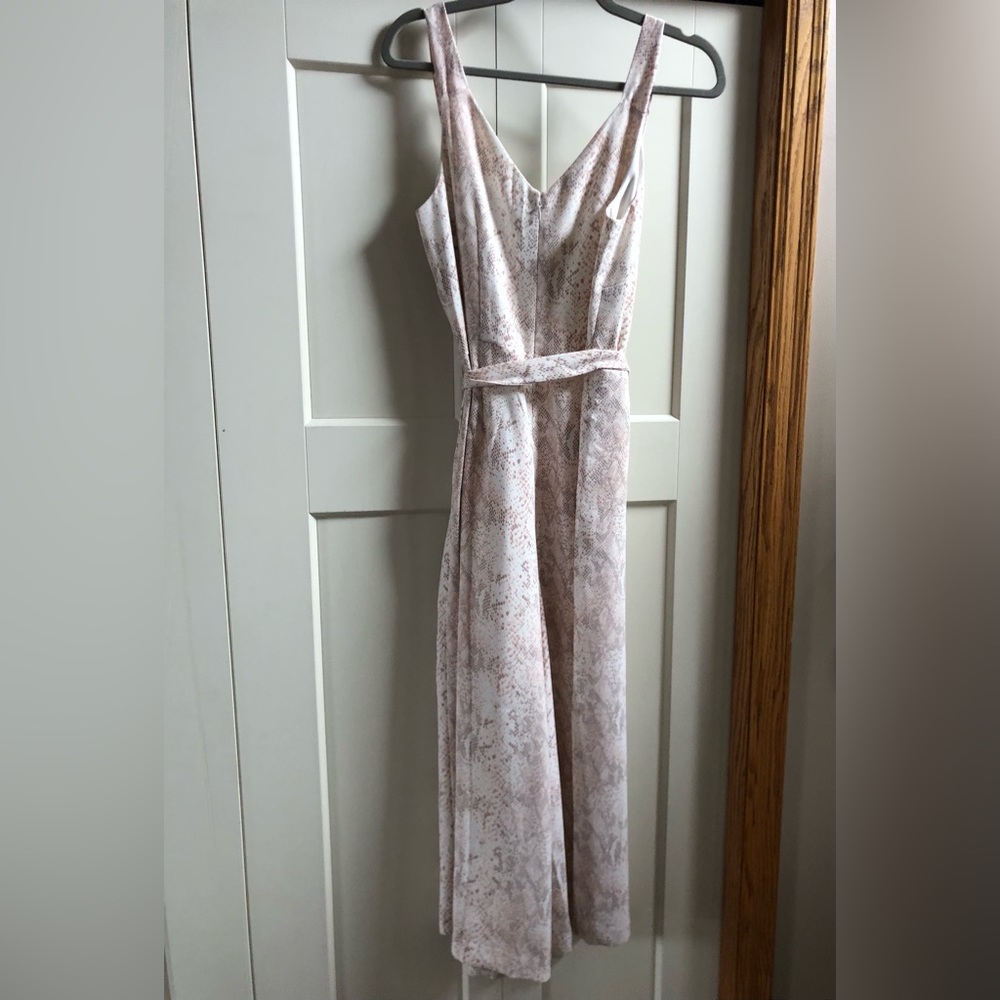 NWT Loft Python Wide-Leg Jumpsuit - Picture 3 of 6